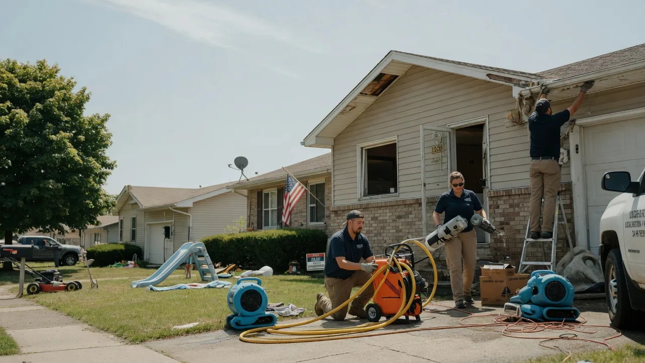 Water Damage Restoration in Sparland, IL near me